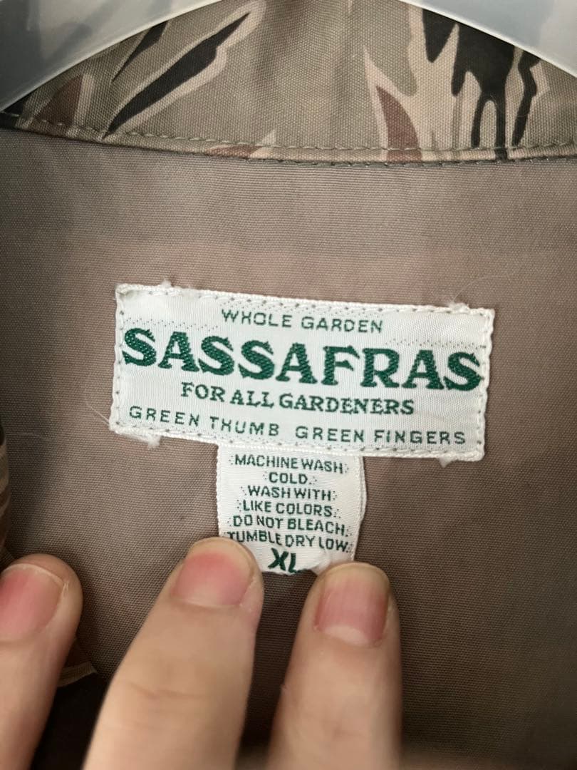 SASSAFRAS G.D.U JACKET タイガーカモ