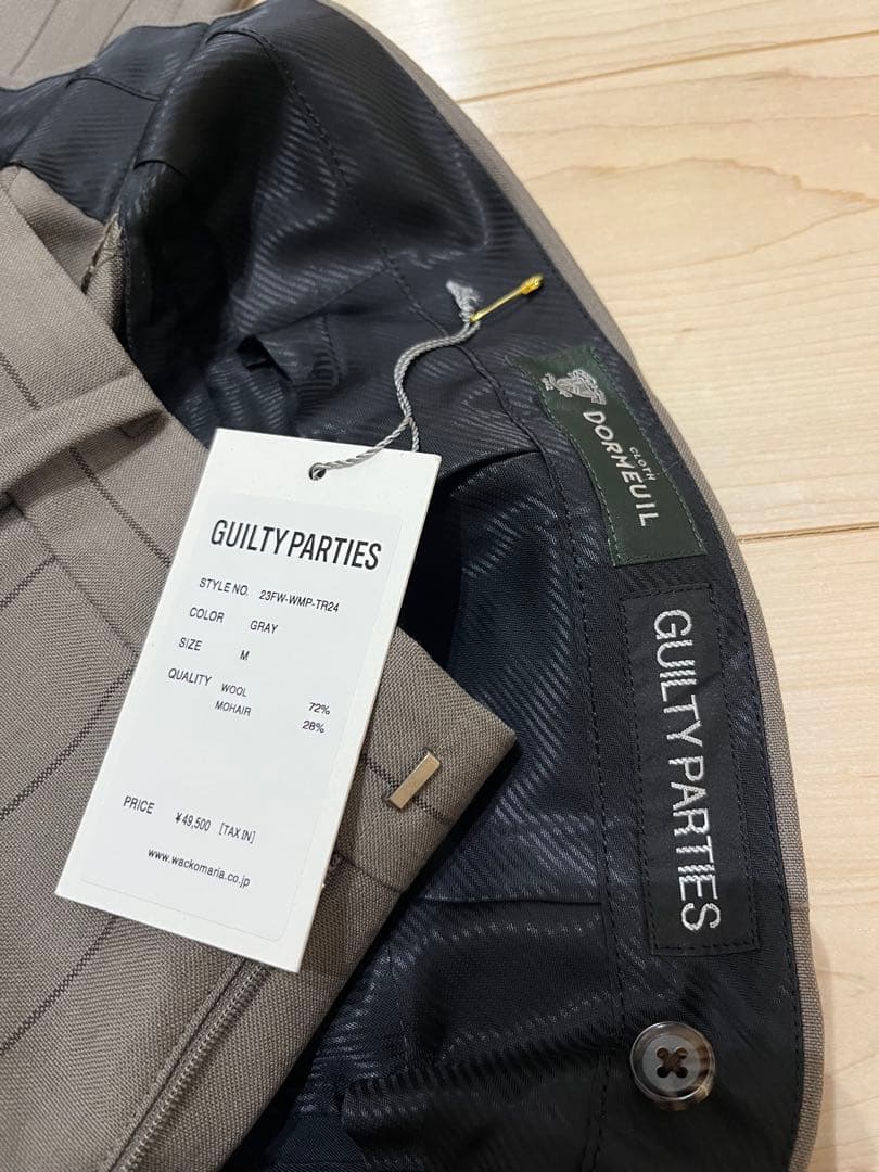 ワコマリア　23fw スラックス　DORMEUIL