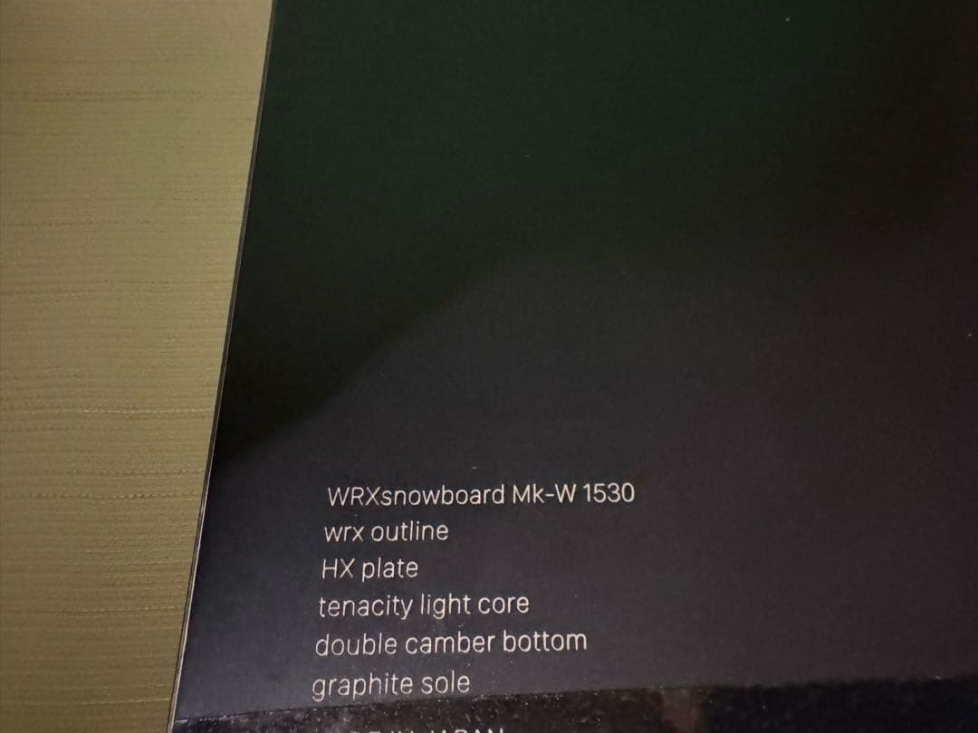 スノーボード WRX MK-W 153cm 23-24