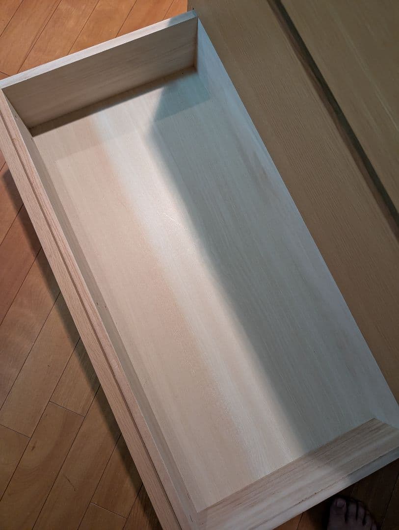 《送料込》無印良品 木製チェスト 4段 オーク材 タンス 衣装ケース