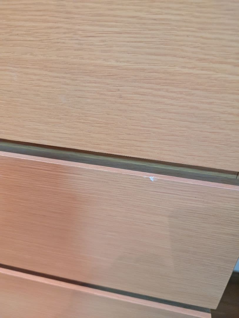 《送料込》無印良品 木製チェスト 4段 オーク材 タンス 衣装ケース