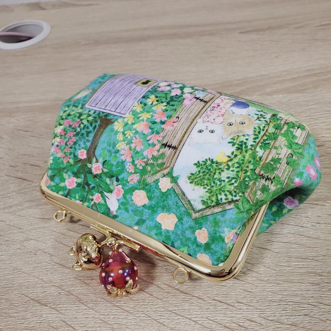 《専用》 ハンドメイド がま口ポーチ