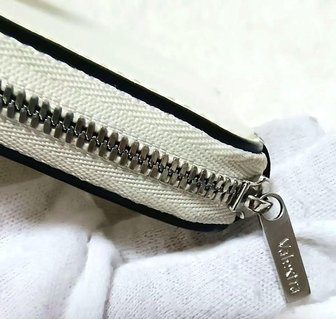 Valextra ヴァレクストラ ジップ ミニウォレット カードフォルダー