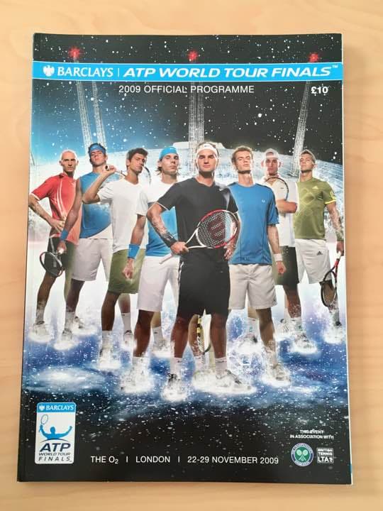 ATP WORLD TOUR FINALS 2009 公式プログラム