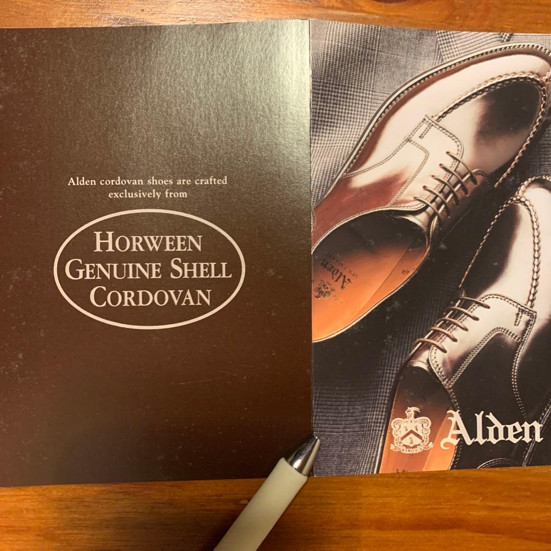 Alden ウィングチップシューズ966 サイズ6 1/2