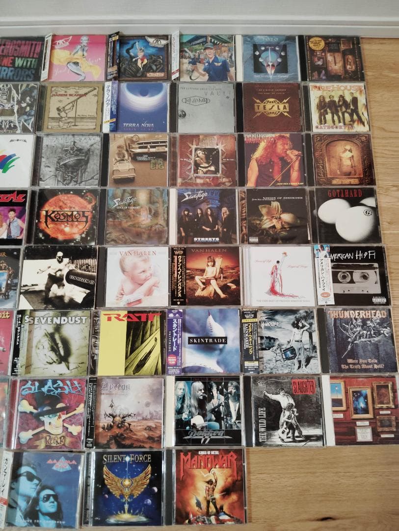 中古　ヘヴィーメタル　ヘビーメタル　ハードロック　ＣＤ　まとめ売り　52枚
