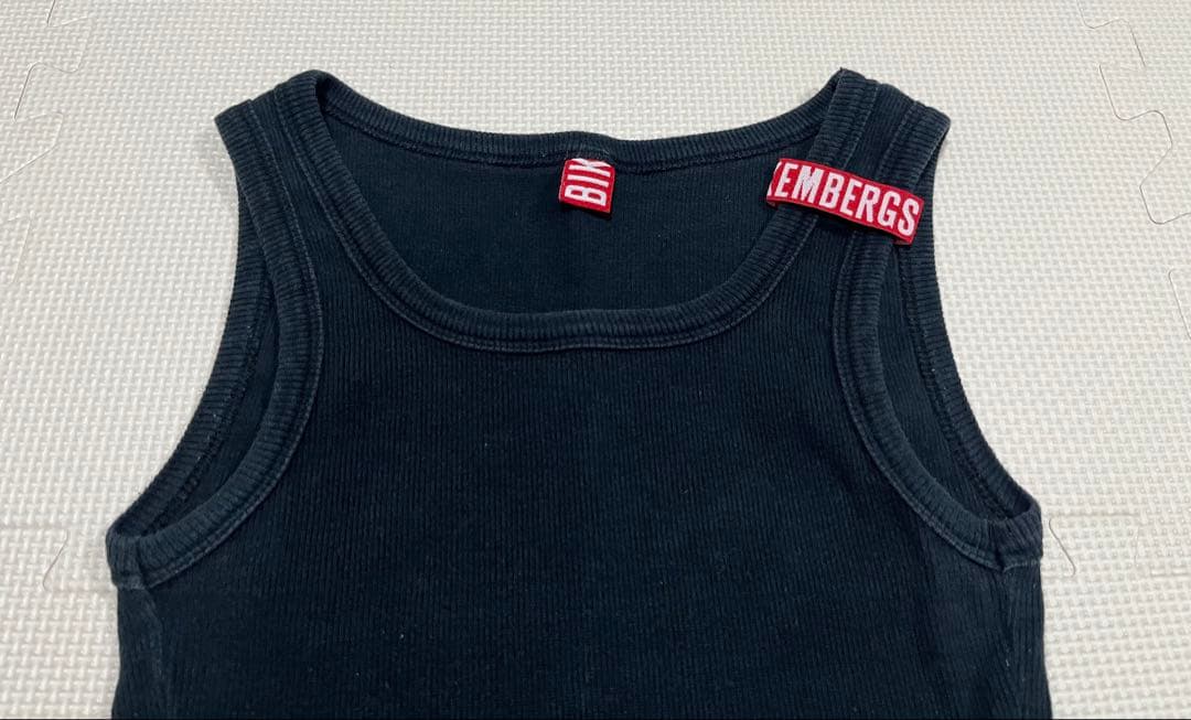 BIKKEMBERGSビッケンバーグ　ロゴタンクトップ　ダークビッケンバーグ