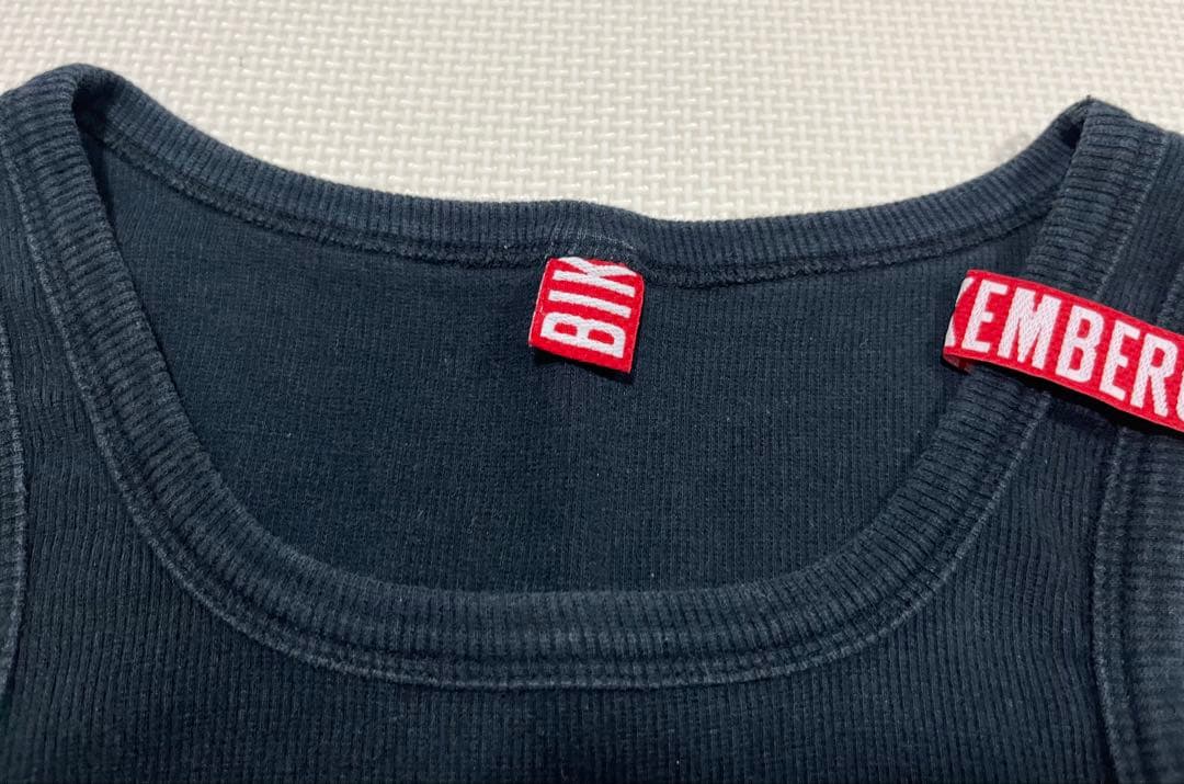 BIKKEMBERGSビッケンバーグ　ロゴタンクトップ　ダークビッケンバーグ