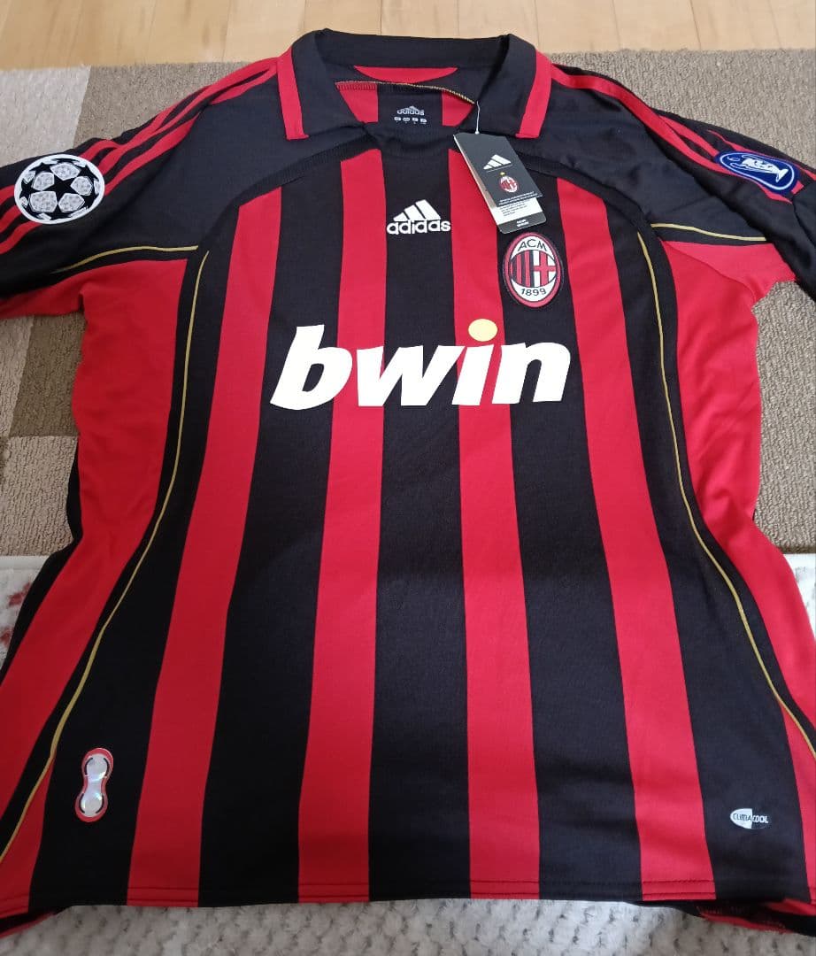 ACミラン adidas ユニフォーム Lサイズ #3 パオロ・マルディーニ