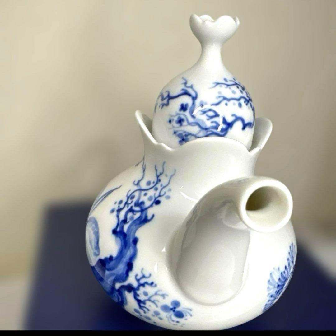 未使用品　マイセン　Meissen ブルーオーキッド　ティーポット