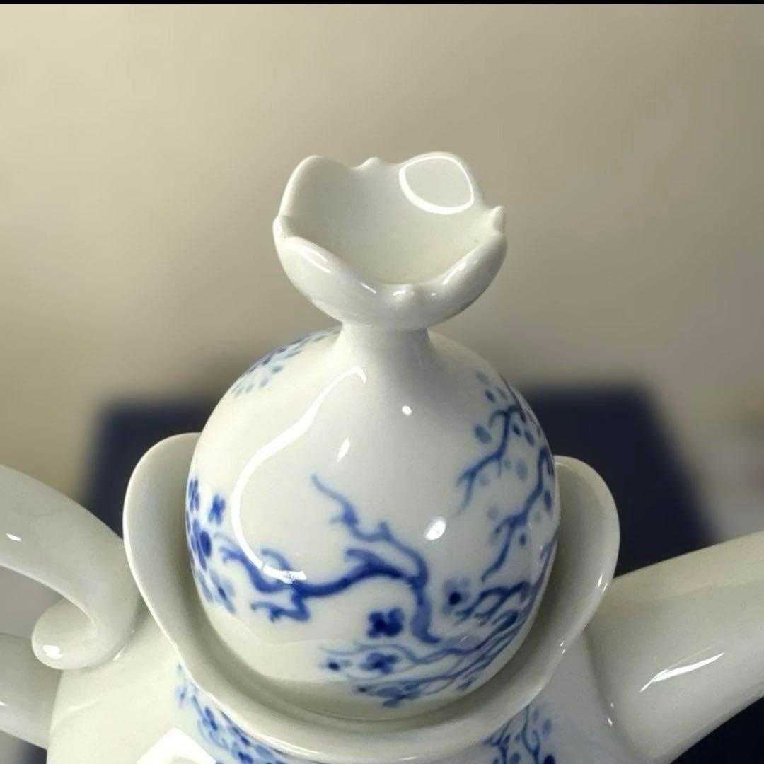 未使用品　マイセン　Meissen ブルーオーキッド　ティーポット