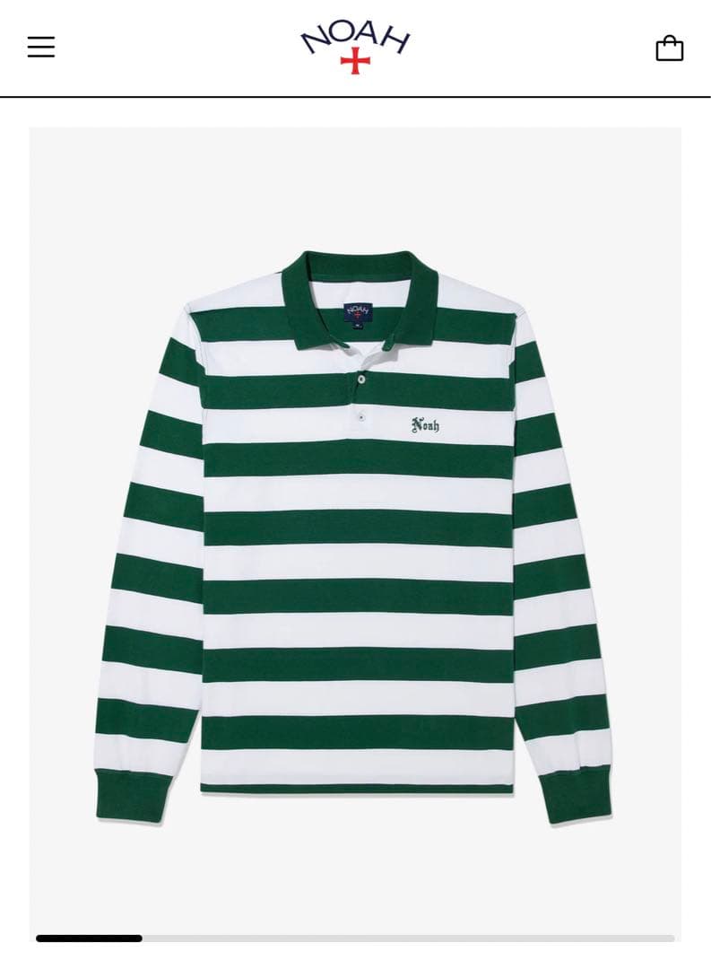 新品 NOAH ポロ シャツ スウェット newjeans