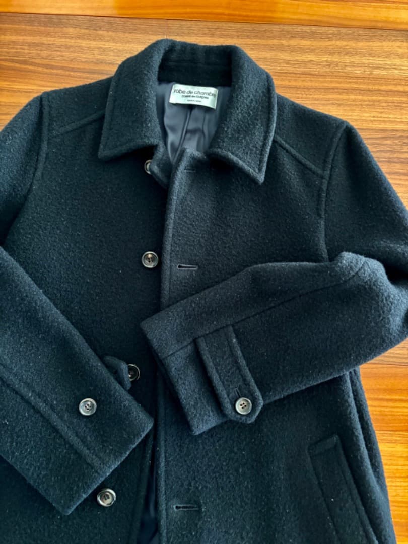 COMME des GARCONS robe de chambre ウールコート