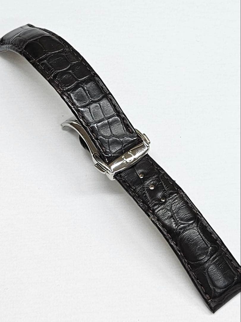 お値下　OMEGA オメガ 純正 革ベルト Dバックル 20m ブラウン