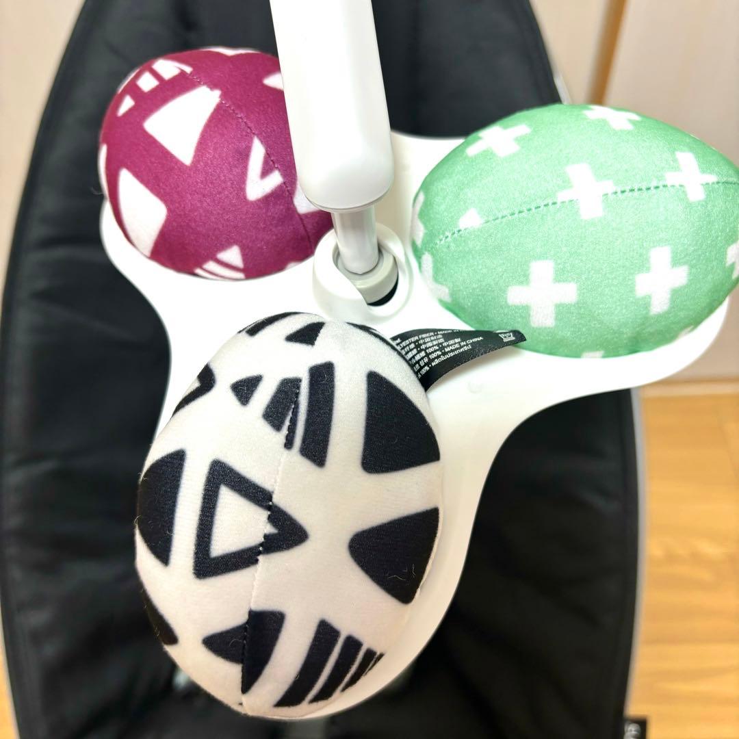 【美品】ママルー5 電動バウンサー 4moms マルチスイングベビーシート