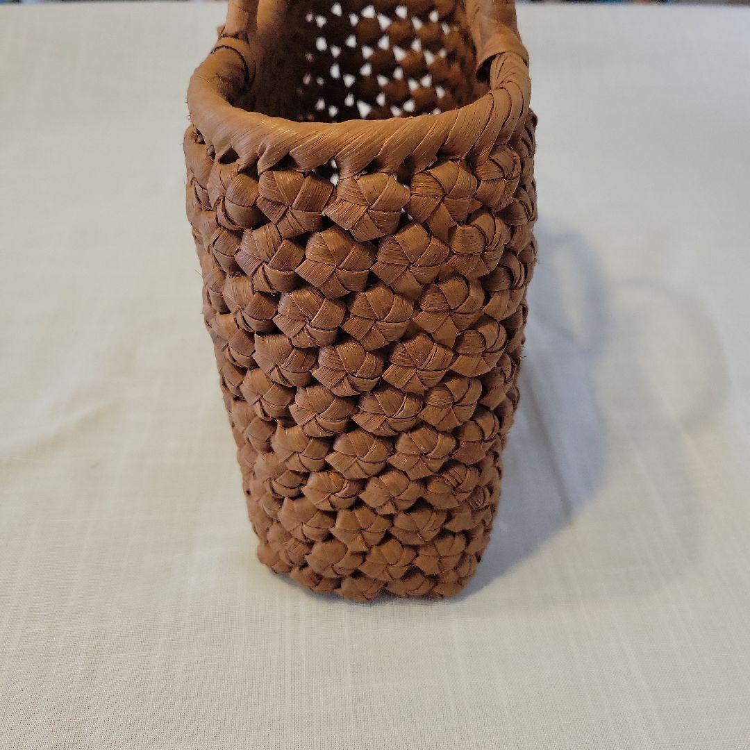 【みっちゃん】国産　山葡萄かごバッグ