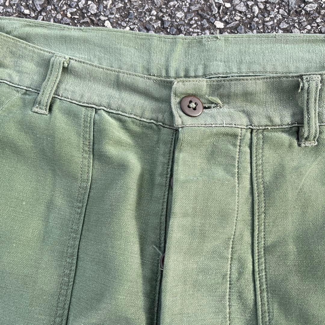 60s US ARMY ベイカーパンツ OG-107 初期型 サイドアジャスター