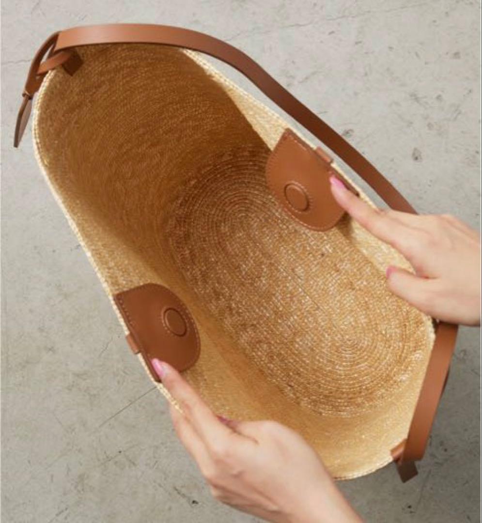 ウィムガゼット CATARZI ストローショルダーバッグ