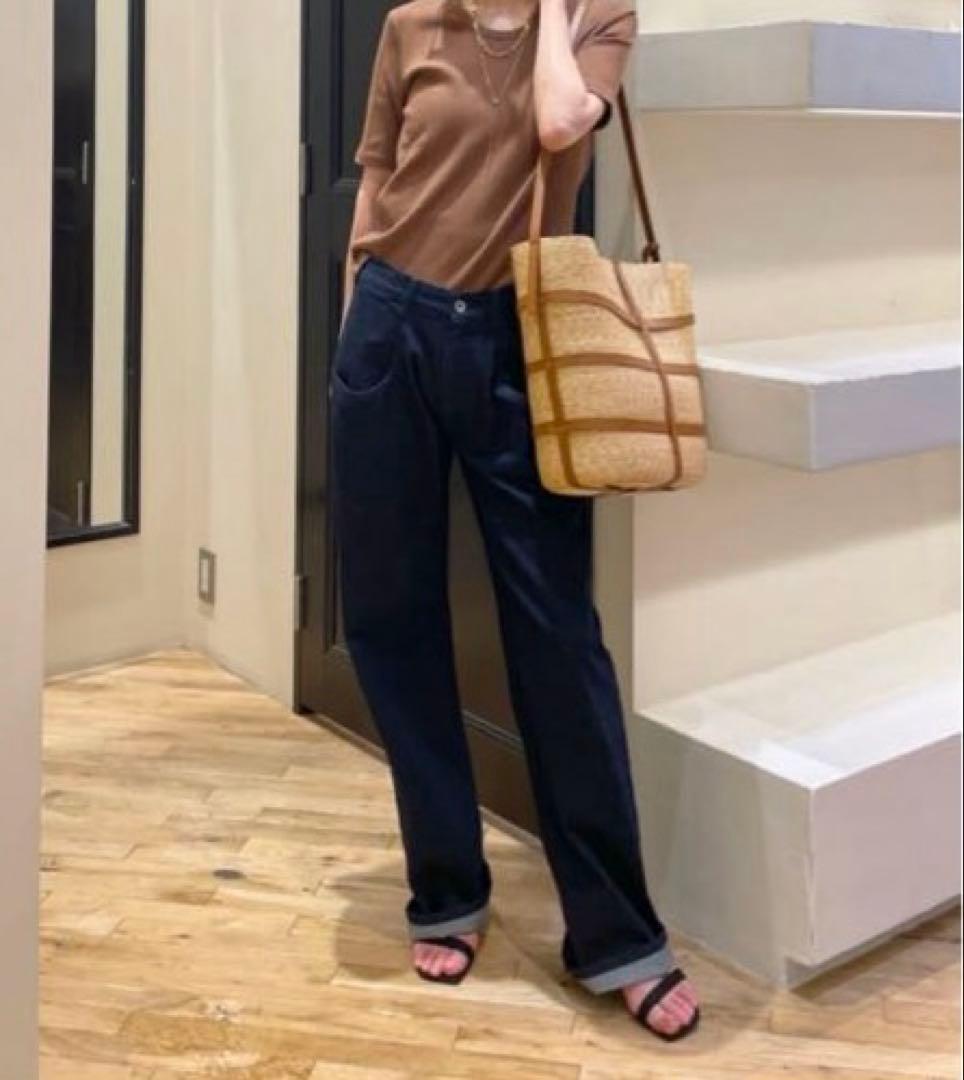 ウィムガゼット CATARZI ストローショルダーバッグ