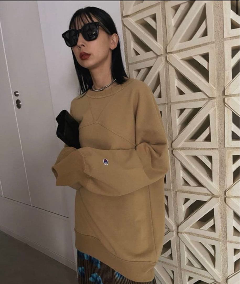 ameri vintage×champion限定コラボスウェット