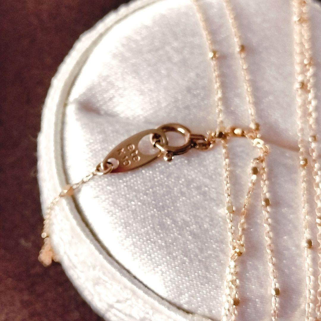 ete エテ ロングネックレス k10 80cm ネックレス