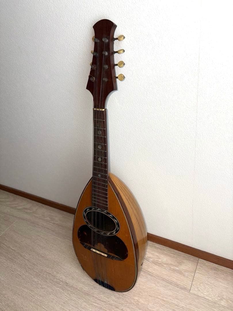 【希少】マンドリン　カラーチェ　ラファエレ　ラファエル　ケース　イタリア製