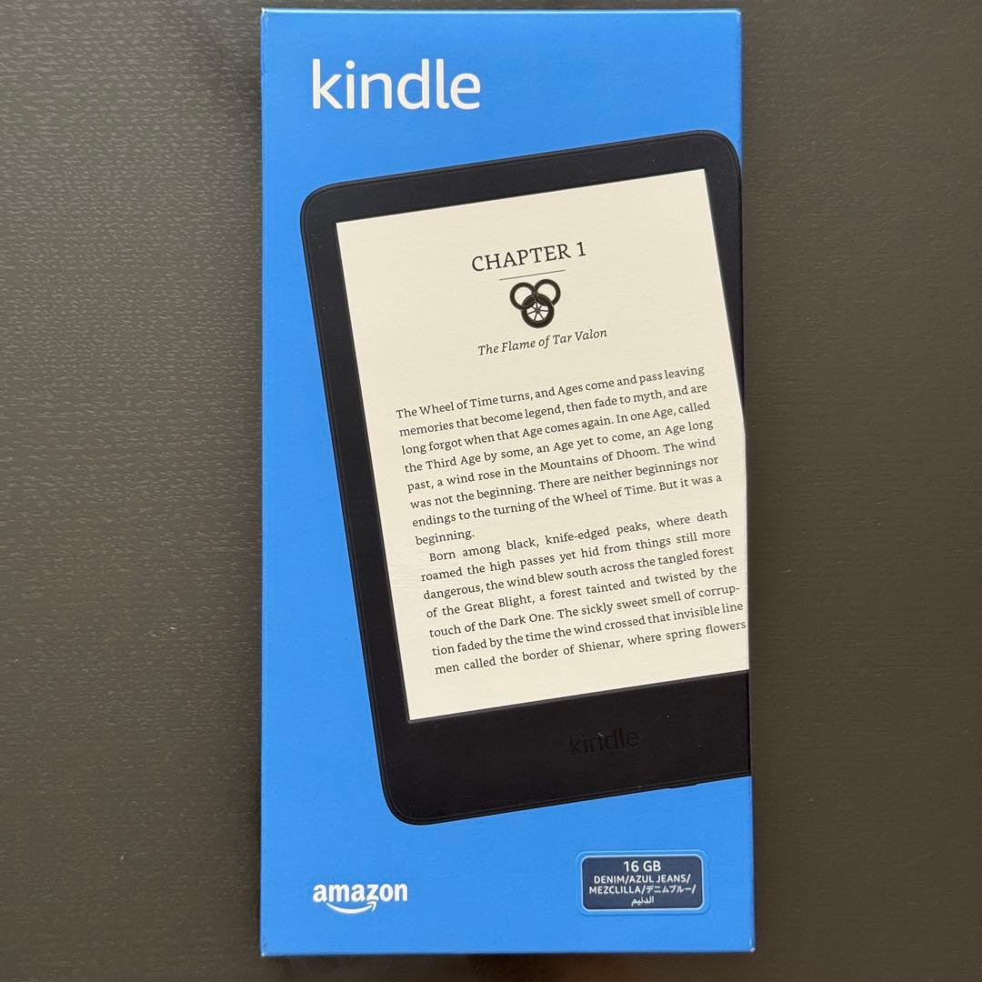 【新品】 Kindle (第11世代) デニムブルー 【未開封】