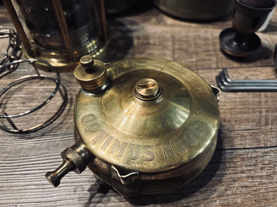 OPTIMUS no.96 + 真鍮ヒーターアタッチメント