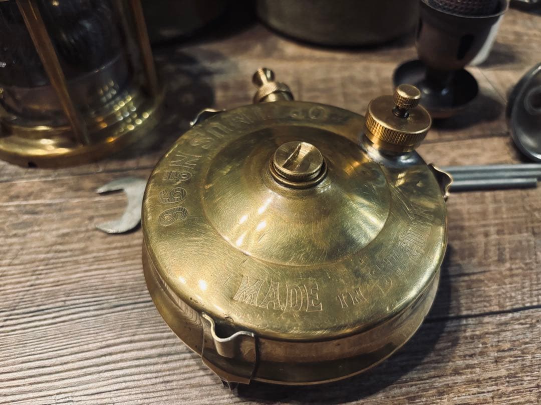 OPTIMUS no.96 + 真鍮ヒーターアタッチメント