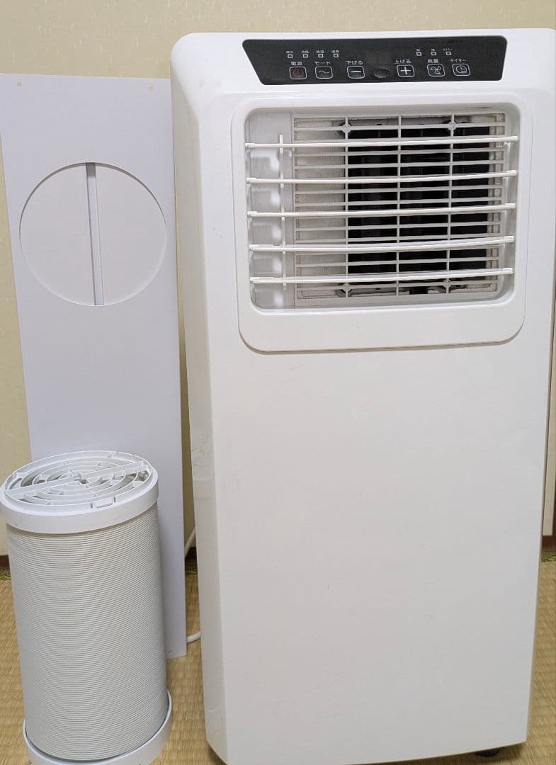★ドン・キ × 山善 移動式エアコン／冷風機窓用エアコン PJEC-K222-W