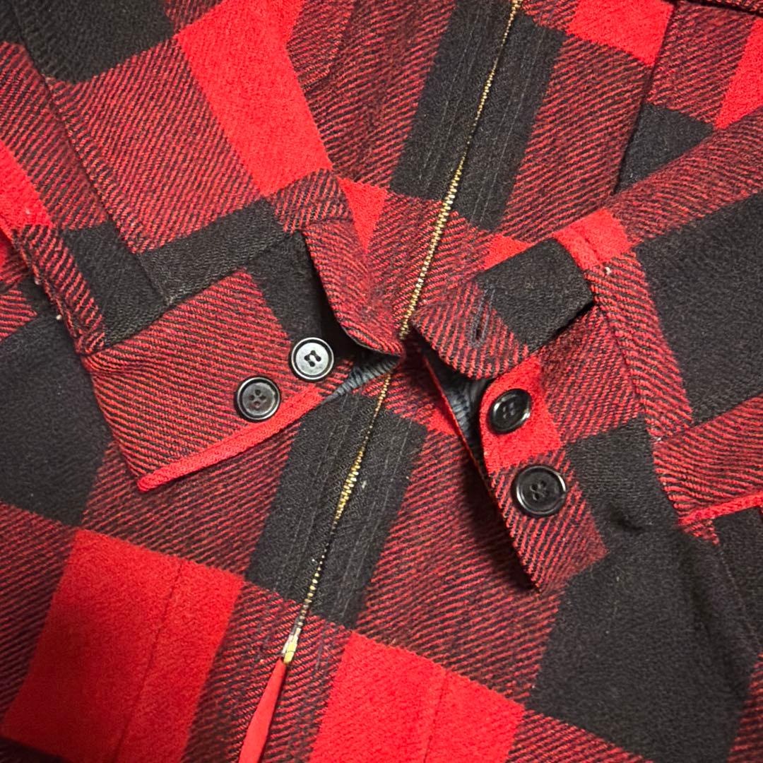 70s WOOLRICH バッファロー マッキーノジャケット ウールリッチL