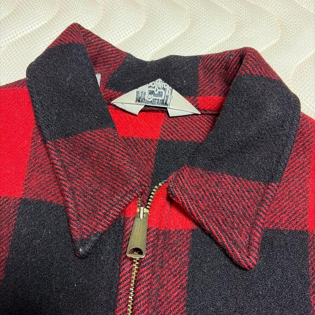 70s WOOLRICH バッファロー マッキーノジャケット ウールリッチL