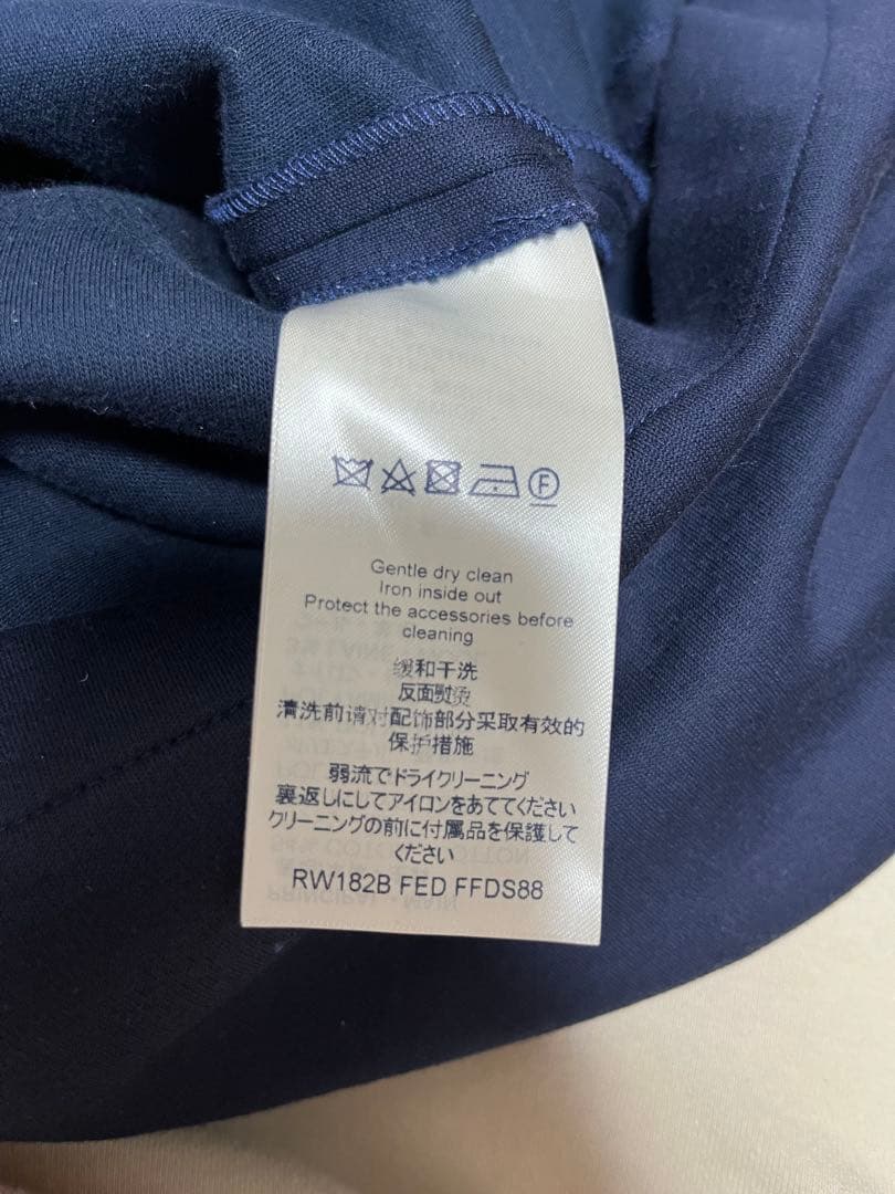 ルイヴィトン　モノグラム バックジップデザイン マルチファブリックワンピ18AW