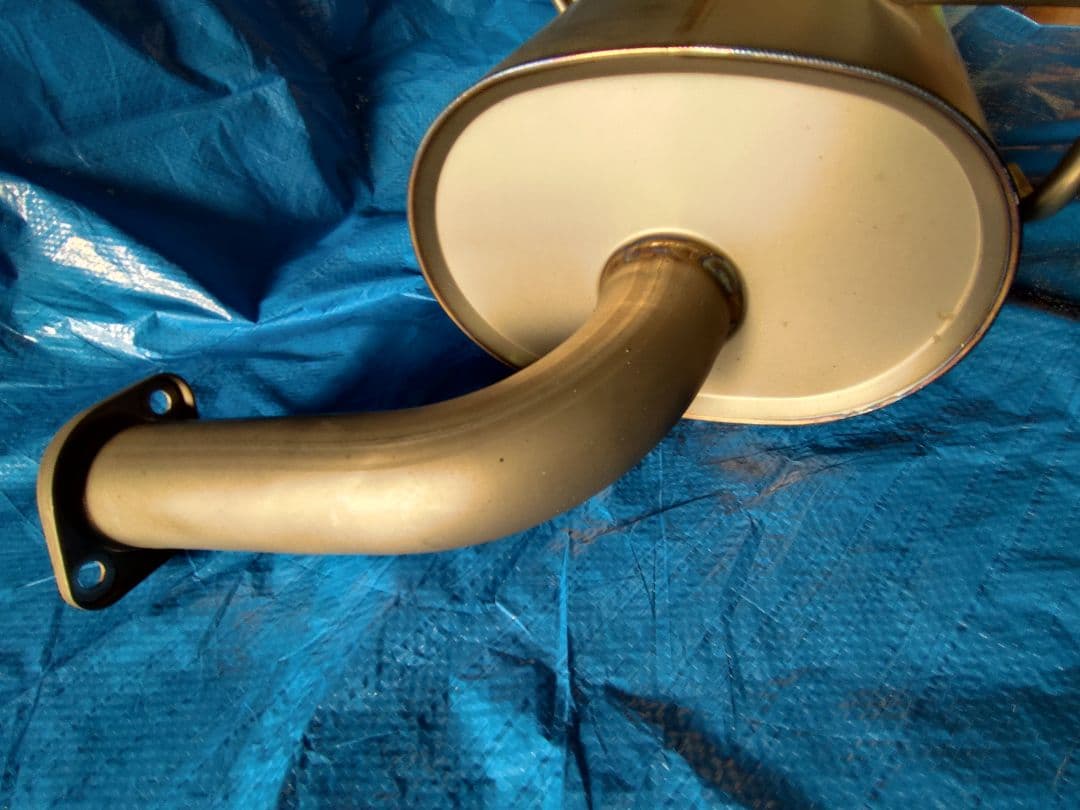 【あきら】HKS スーパーターボマフラーTi VAB ①左メインマフラー