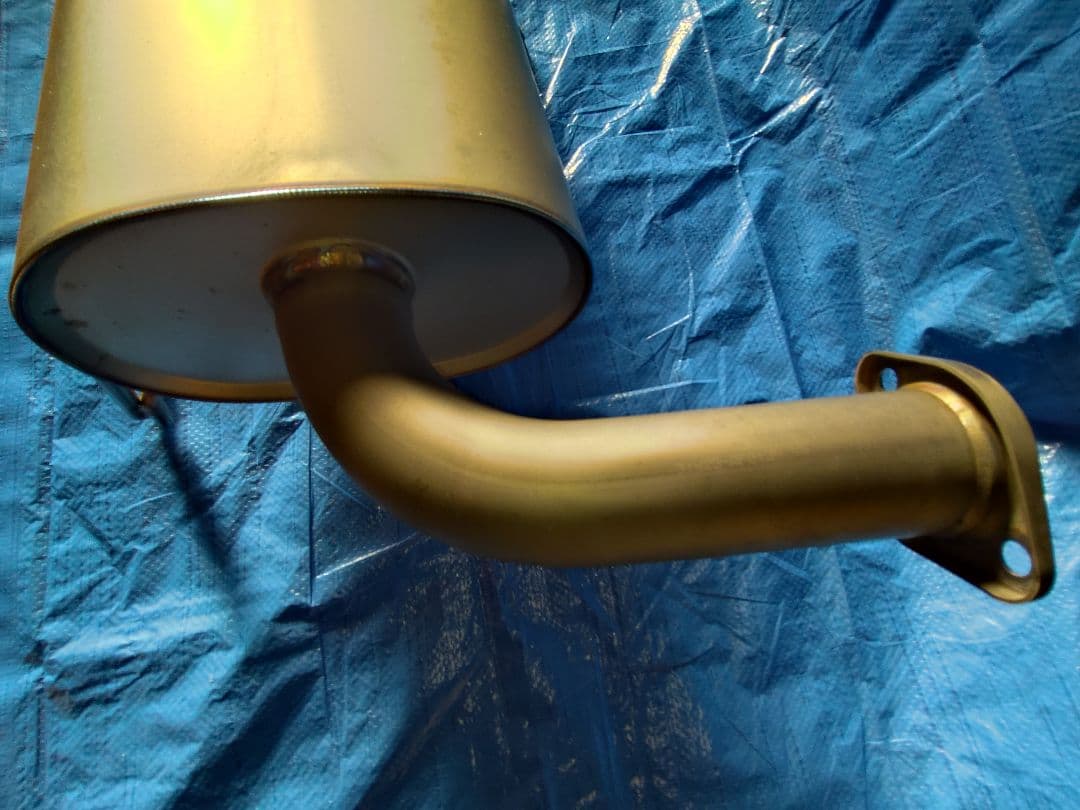 【あきら】HKS スーパーターボマフラーTi VAB ①左メインマフラー