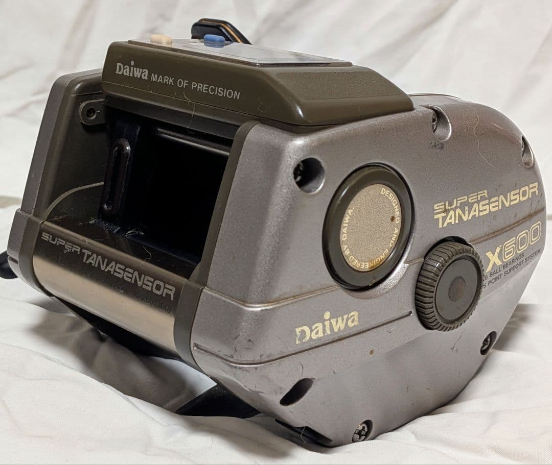 ダイワタナセンサーX600デジタル深度カウンター付両軸リール！珍しい番手