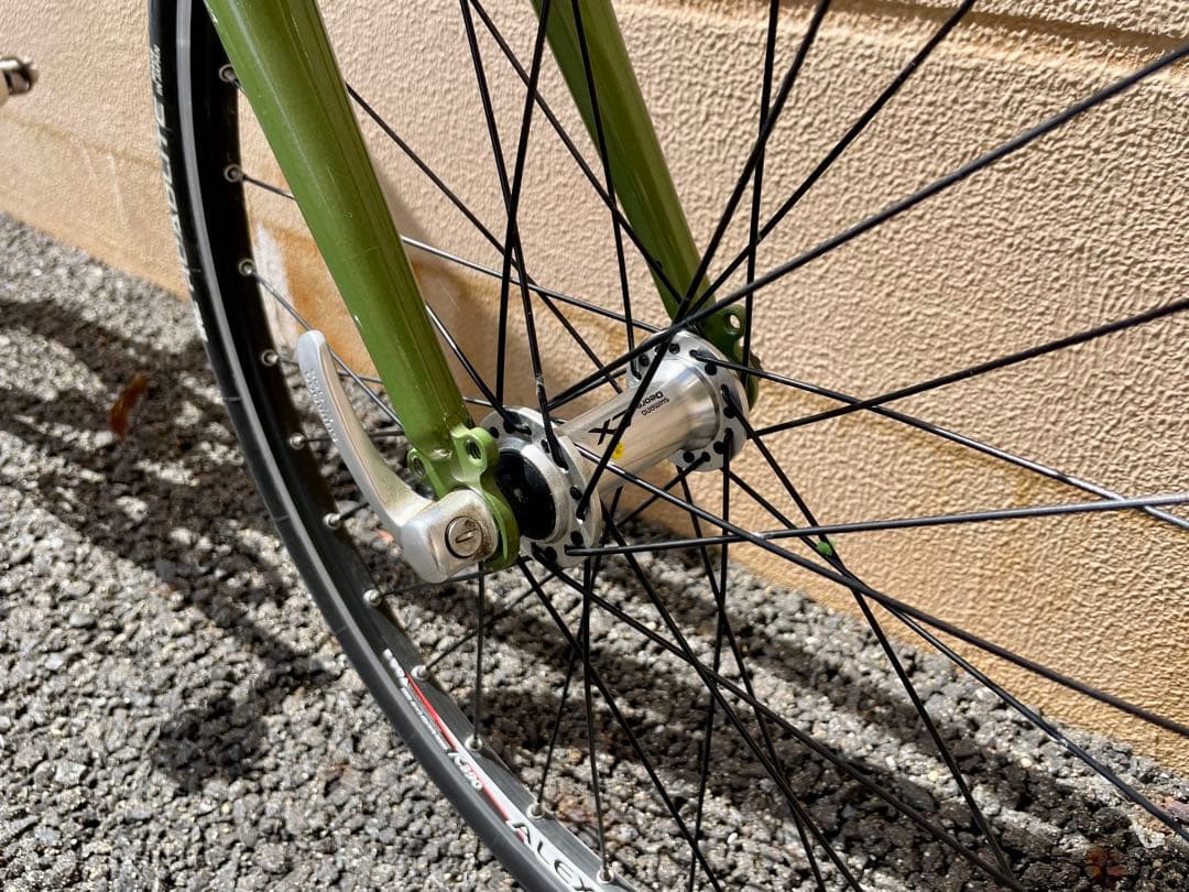 メル28981様　ARKS501 クロモリ ホリゾンタル ミニベロ