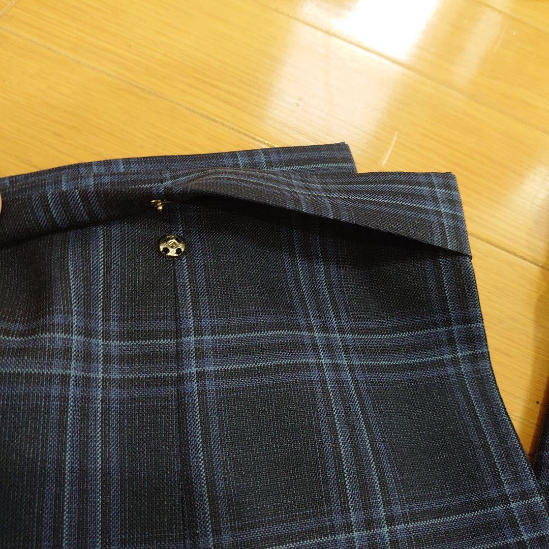 【未使用】 カノニコ スリーピース スーツ スタイルオーダー 青 紺