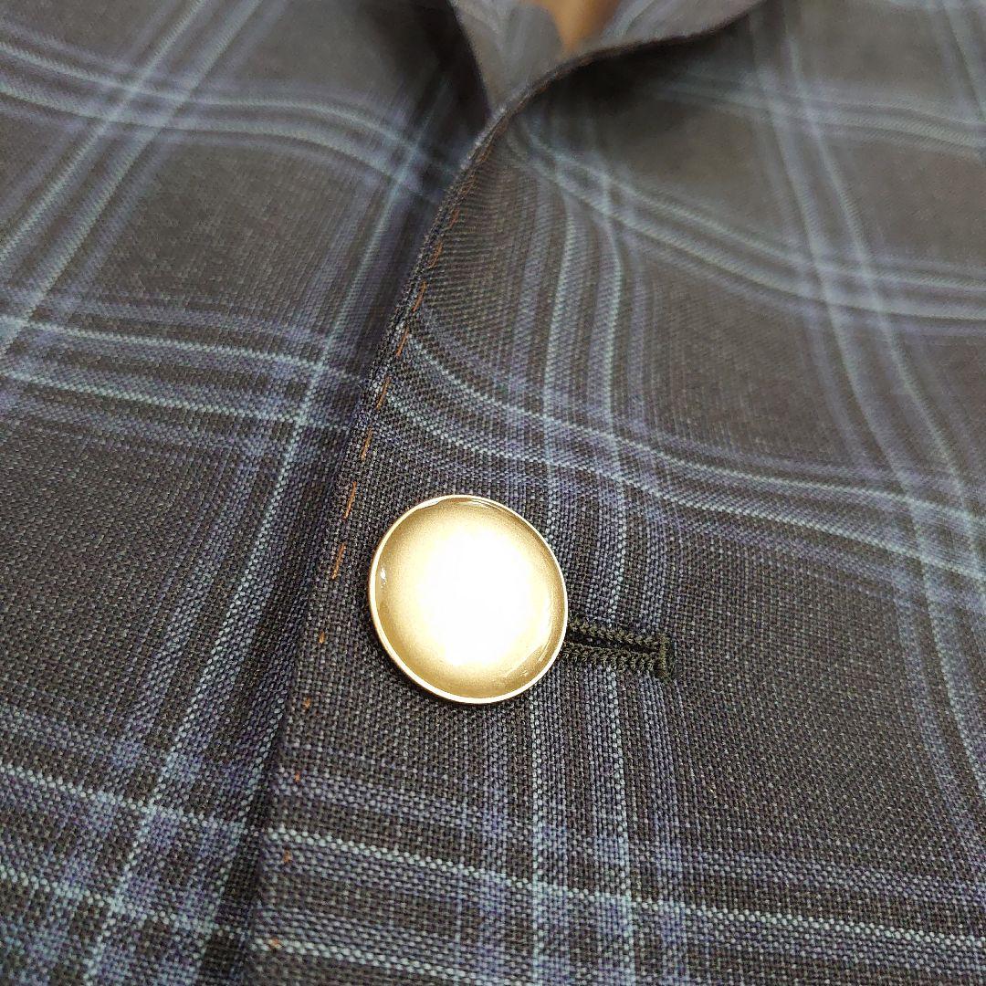 【未使用】 カノニコ スリーピース スーツ スタイルオーダー 青 紺