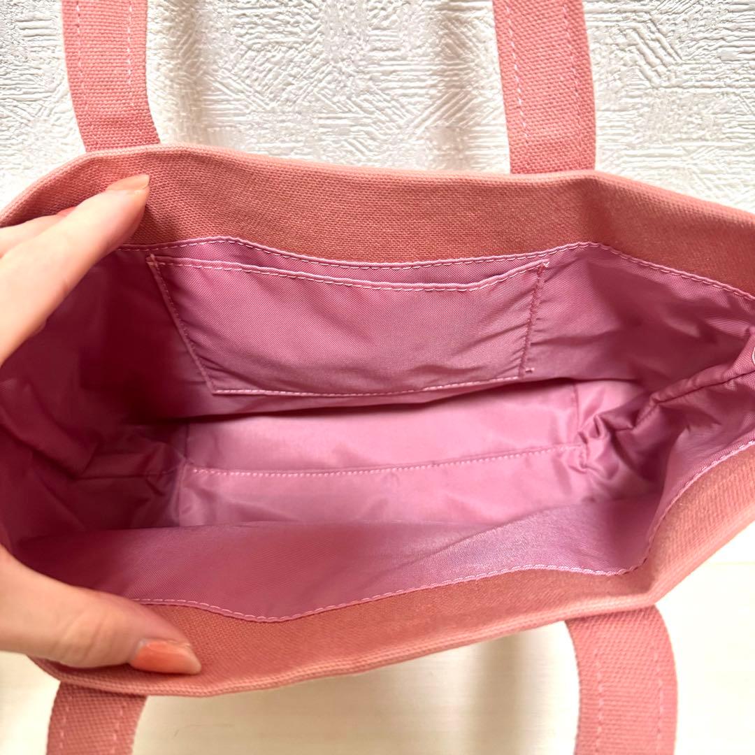 LOVE BABY ピンク トートバッグ