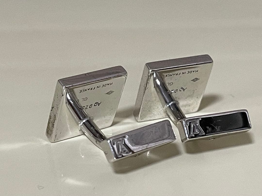 3*a様 ヴィトン ダミエ カフス カフリンクス 925