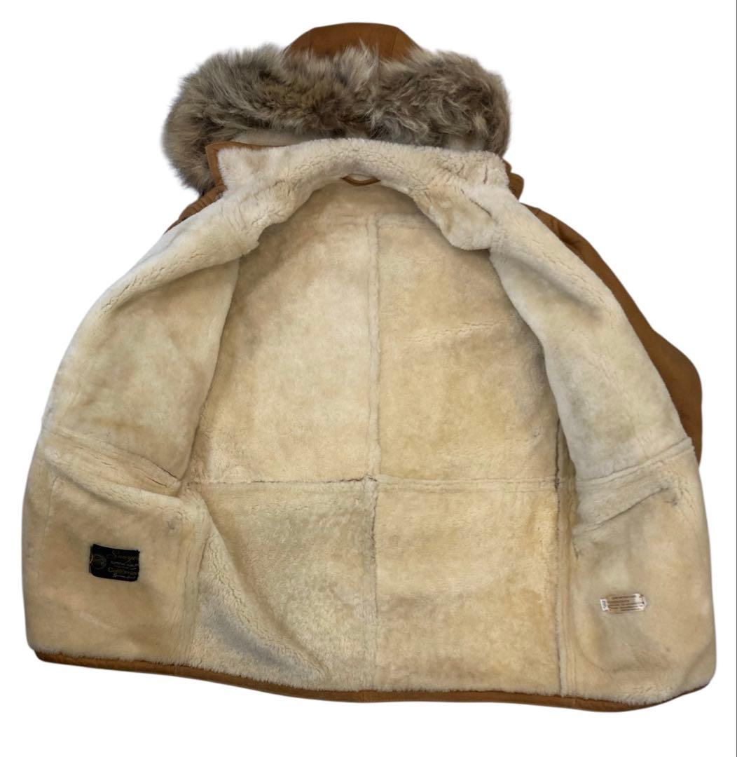 SAWYER OF NAPA ソーヤーオブナパ　ラム　ムートン　コート　コヨーテ