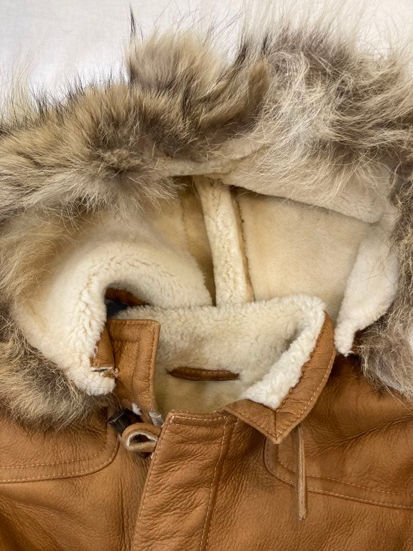 SAWYER OF NAPA ソーヤーオブナパ　ラム　ムートン　コート　コヨーテ