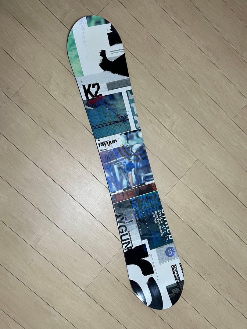 K2 RAYGUN スノーボード153cm　バートンビンディングセット