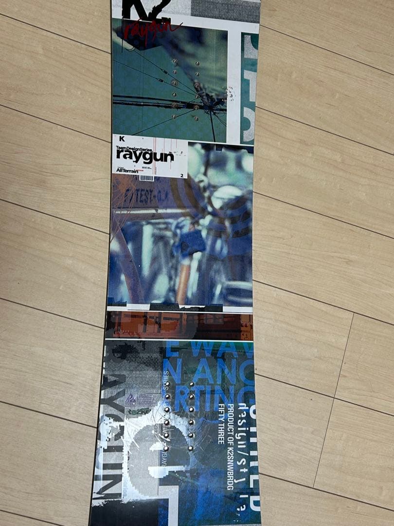 K2 RAYGUN スノーボード153cm　バートンビンディングセット