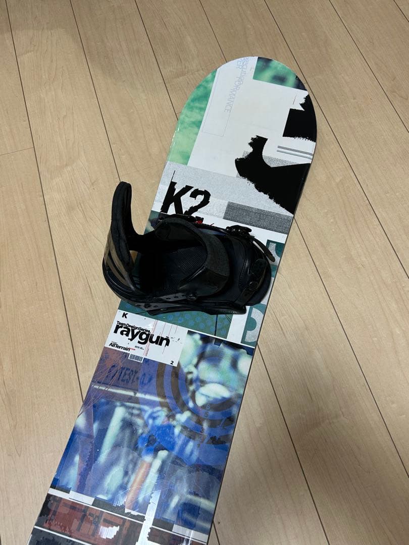 K2 RAYGUN スノーボード153cm　バートンビンディングセット