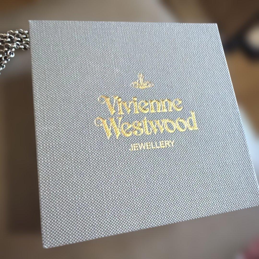 ヴィヴィアン ウエストウッド タイニーオーブ ペンダント クリア 箱付き