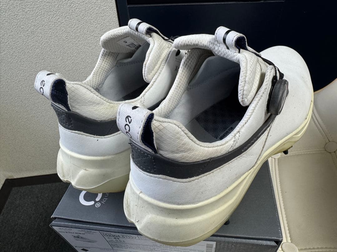 ECCO BIOM G5 ゴルフシューズ EU 43 定価41800円　白黒