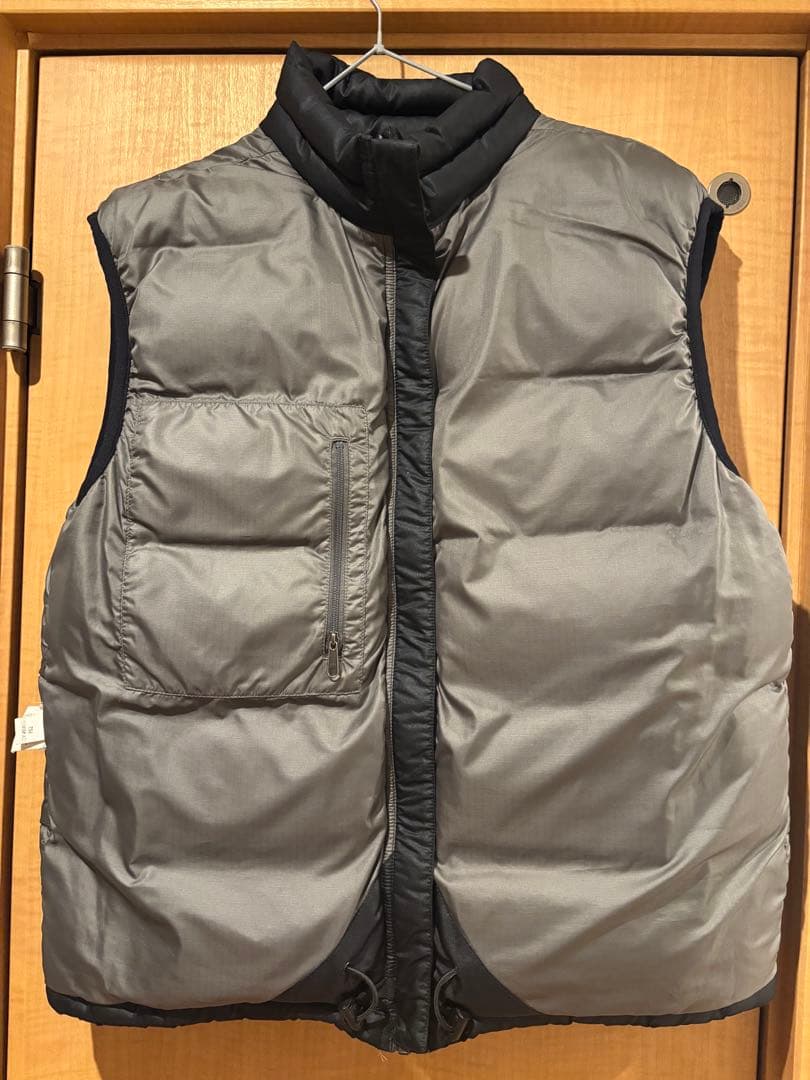 【美品】patagonia 黒 オールドグースダウンベスト ドローコード 00s