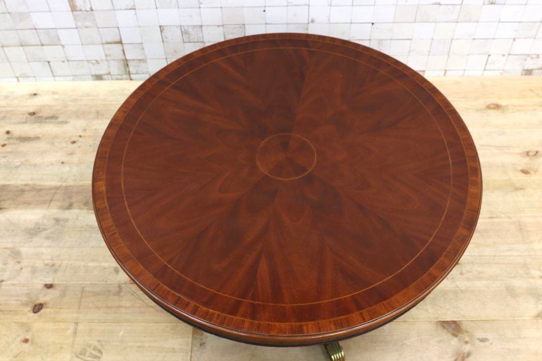 GMIS105○ヴィクトリアン様式 英国 アンティーク センターテーブル リ